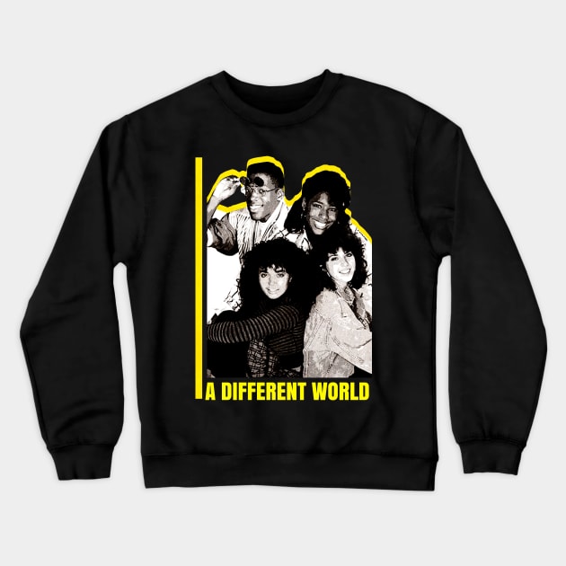 a different world Crewneck Sweatshirt by Collage Collective Berlin